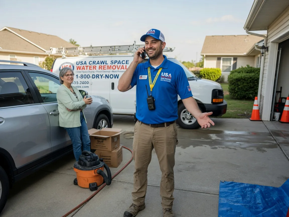 Crawl Space Water Removal Eads, TN FAQs